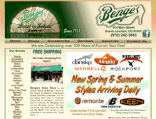Tablet Screenshot of benges.com